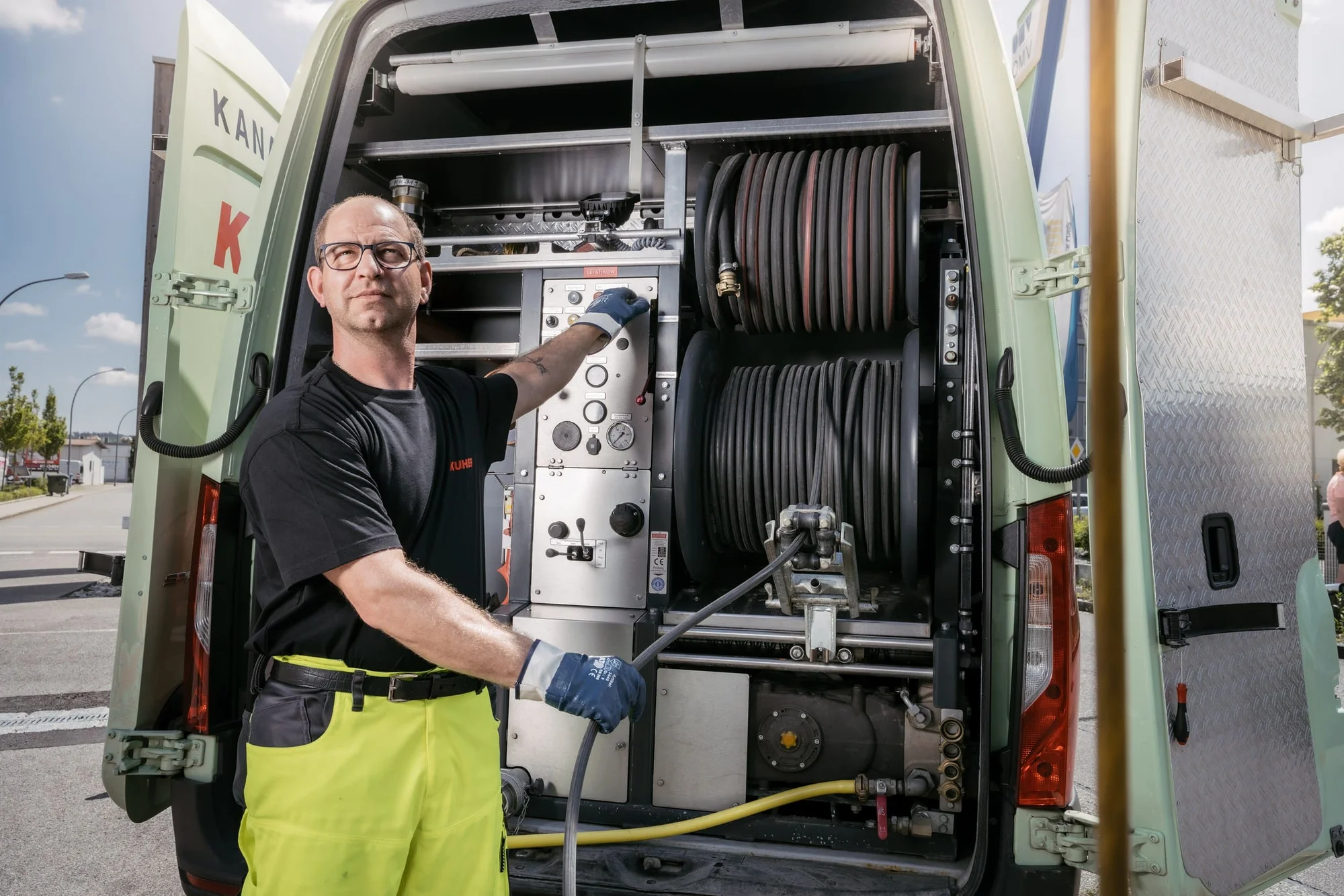 Kanalreinigung von Schächten und Leitungen